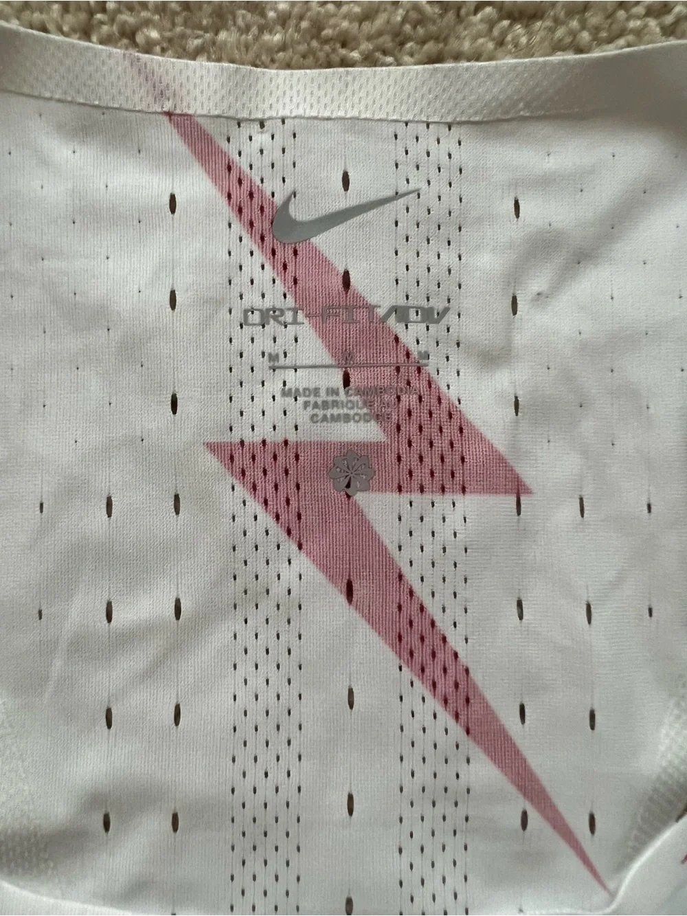 Nike Aeroswift Bowerman Track Club BTC Running Singlet US M White CW1257-100